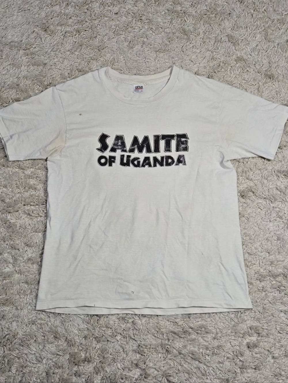 VTG 90s Samite Of Uganda Floutist Music T Shirt XL